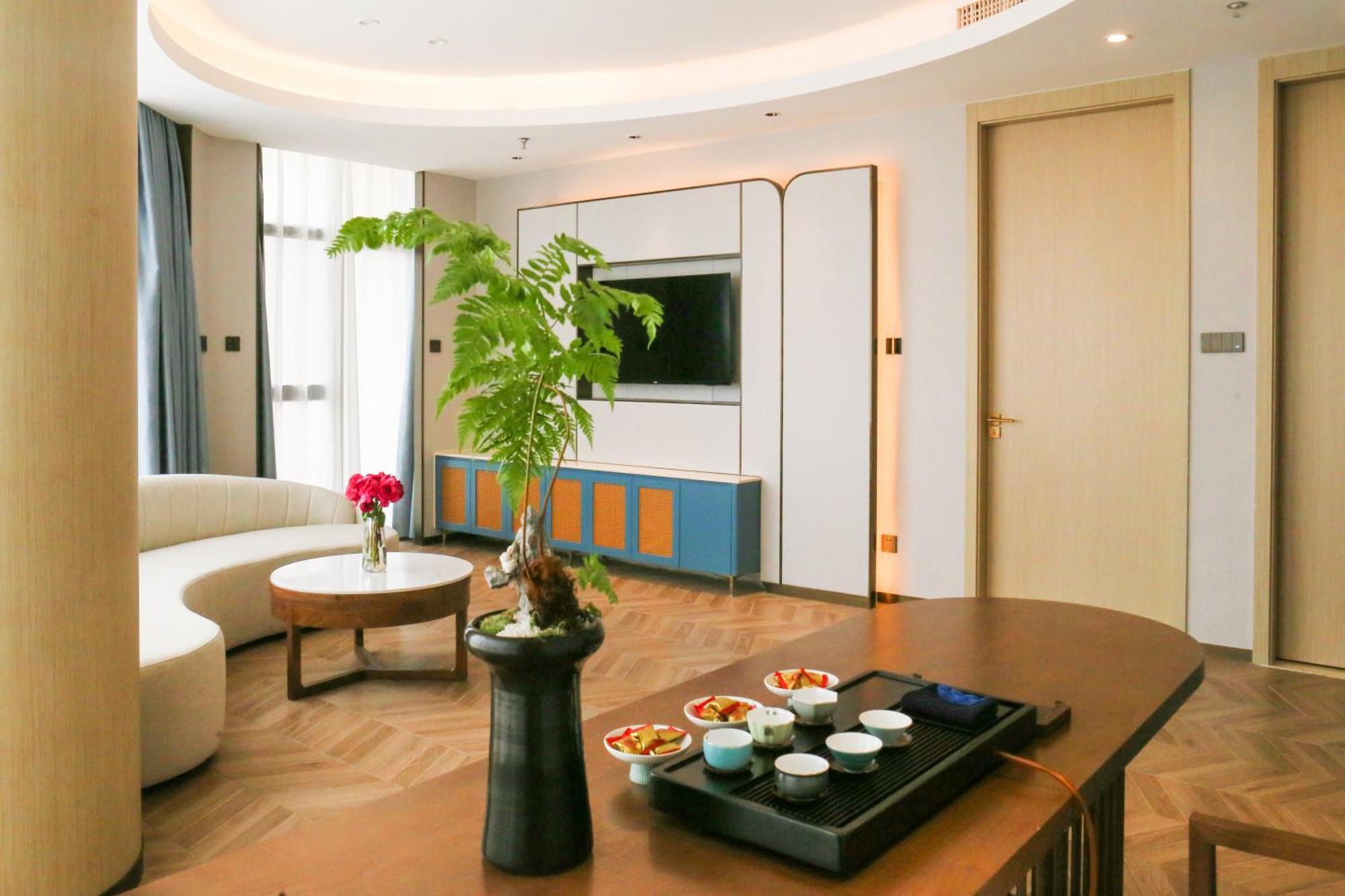 Wanda Realm Xiamen North Bay Hotel Bagian luar foto